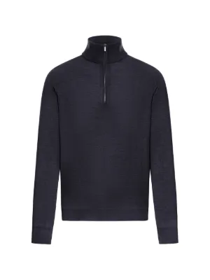 FENDI ハーフジップ スウェットシャツ | ブラック | FARFETCH JP