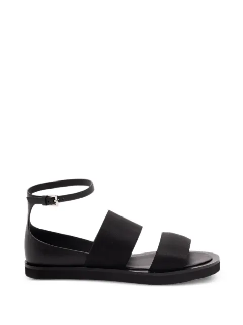 Max Mara sandalias planas de piel