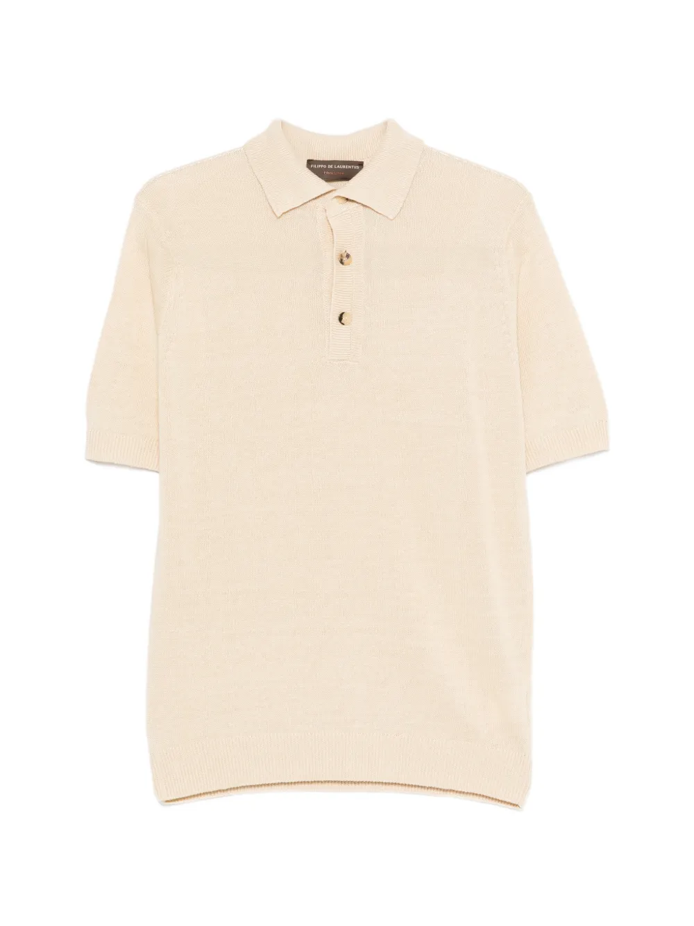 Filippo De Laurentiis short-sleeve polo - Nude