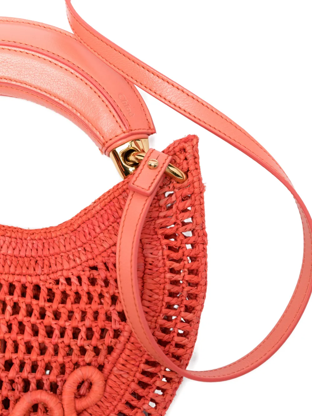 Chloé Summer Banana mini-tas Oranje