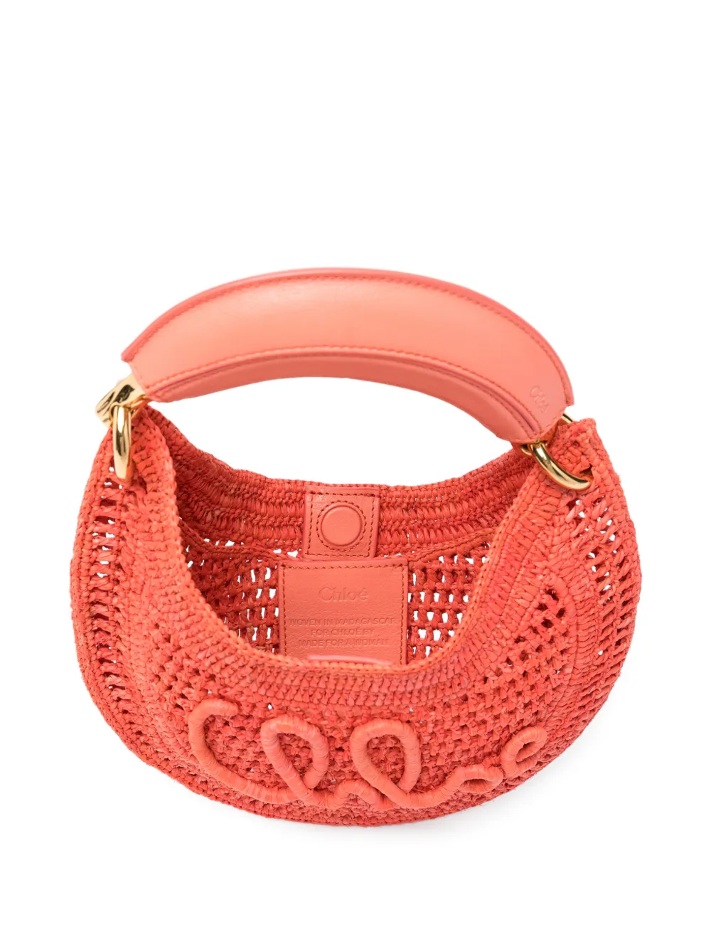 Chloé Summer Banana mini-tas Oranje