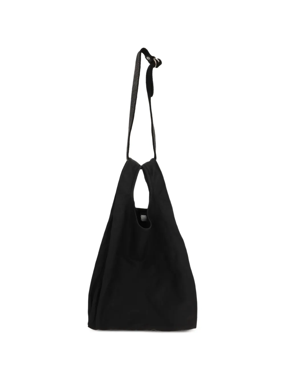 Guidi leather shoulder bag - Nero