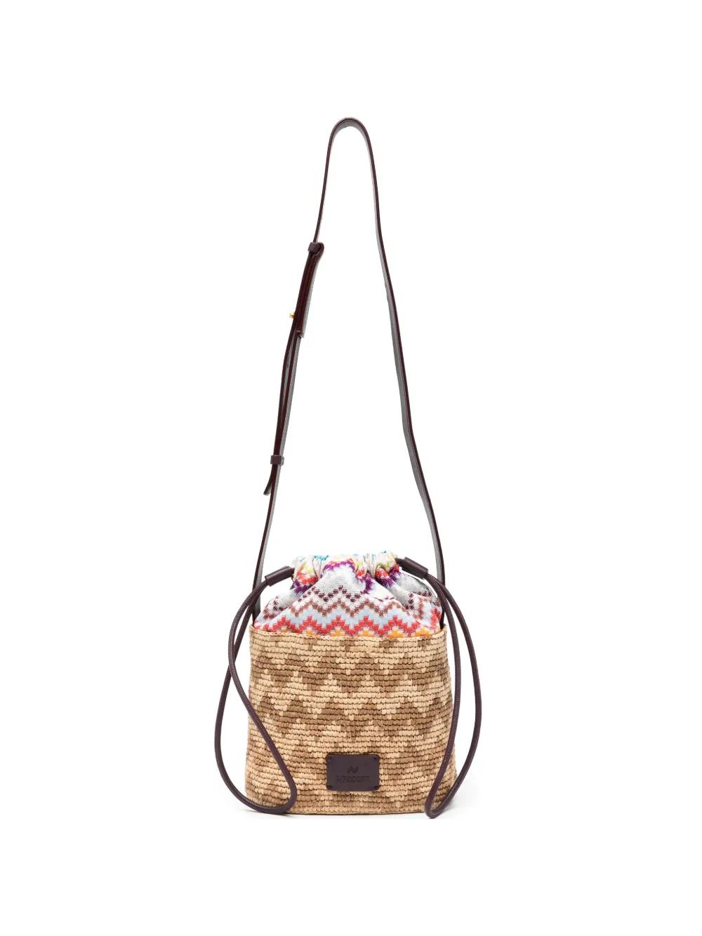 Missoni zig-zag bucket bag - Toni neutri