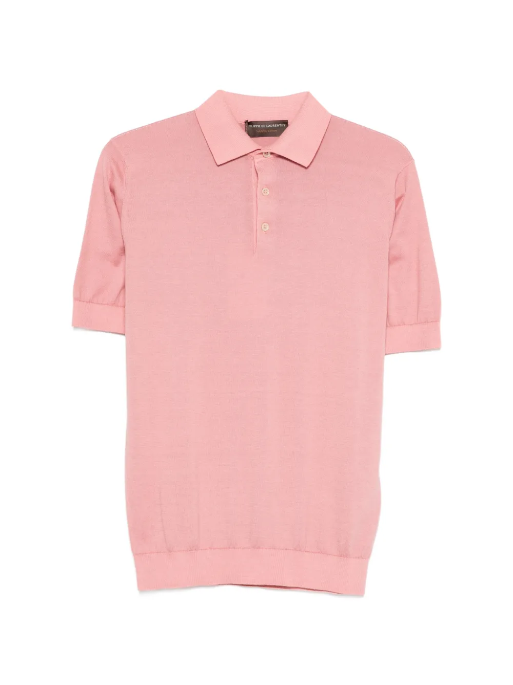 Filippo De Laurentiis button polo shirt - Rosa