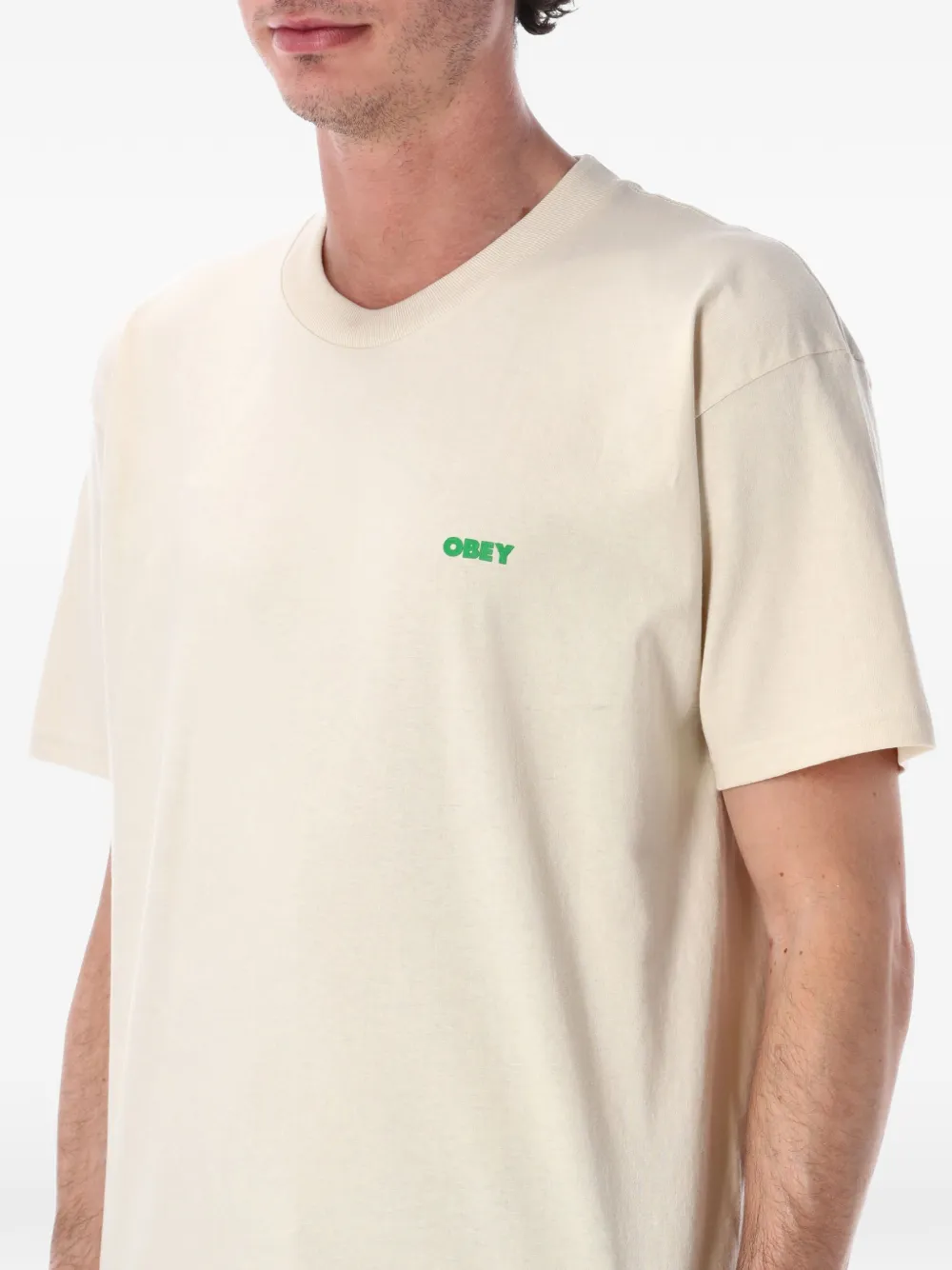  Obey Power T-shirt - Neutrals 
