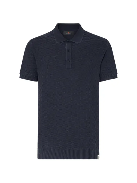 Peuterey textured polo shirt