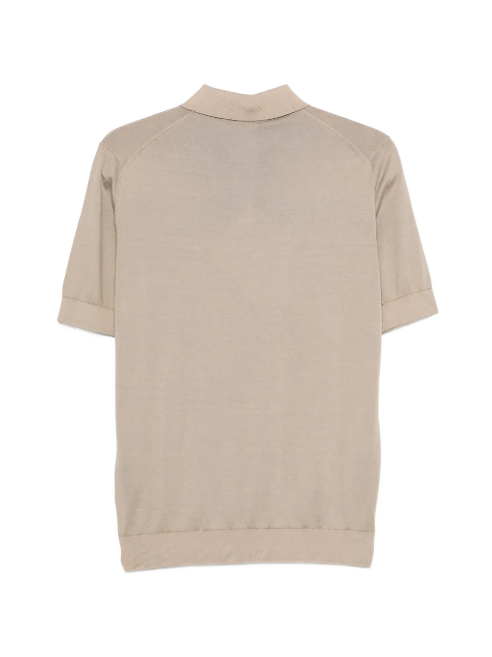Filippo De Laurentiis Poloshirt met korte mouwen Beige