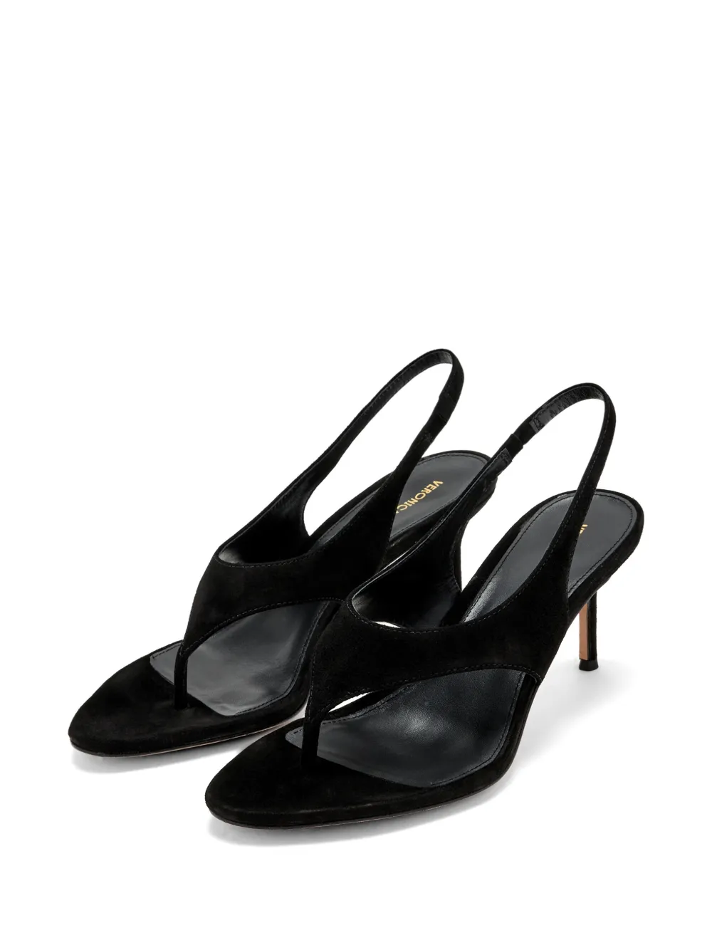 Veronica Beard Talon sandalen Zwart