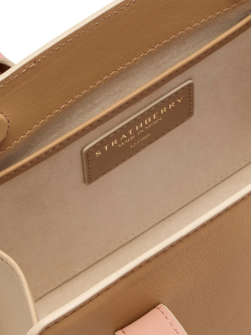 Strathberry Kleine shopper Beige