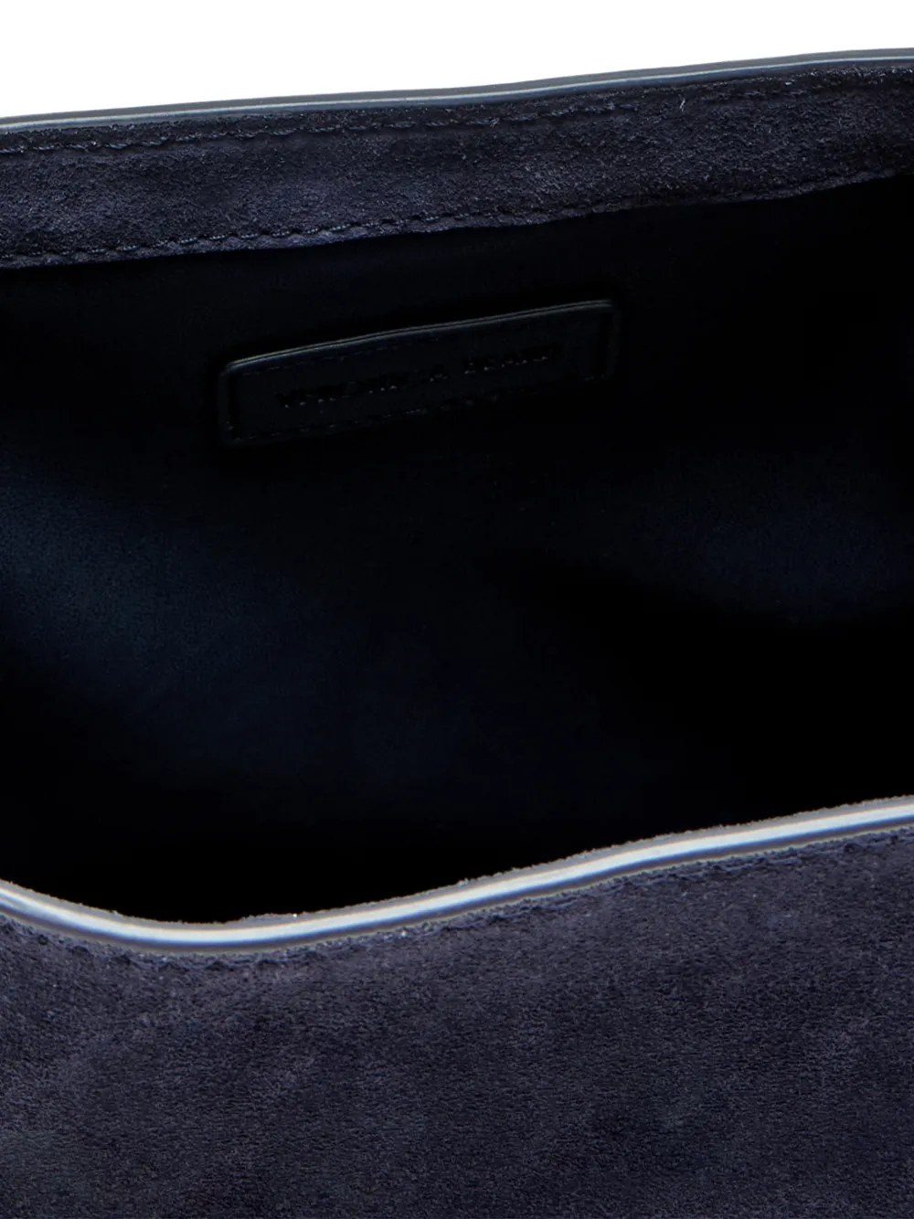 Veronica Beard Ring Handle Satchel In Blue