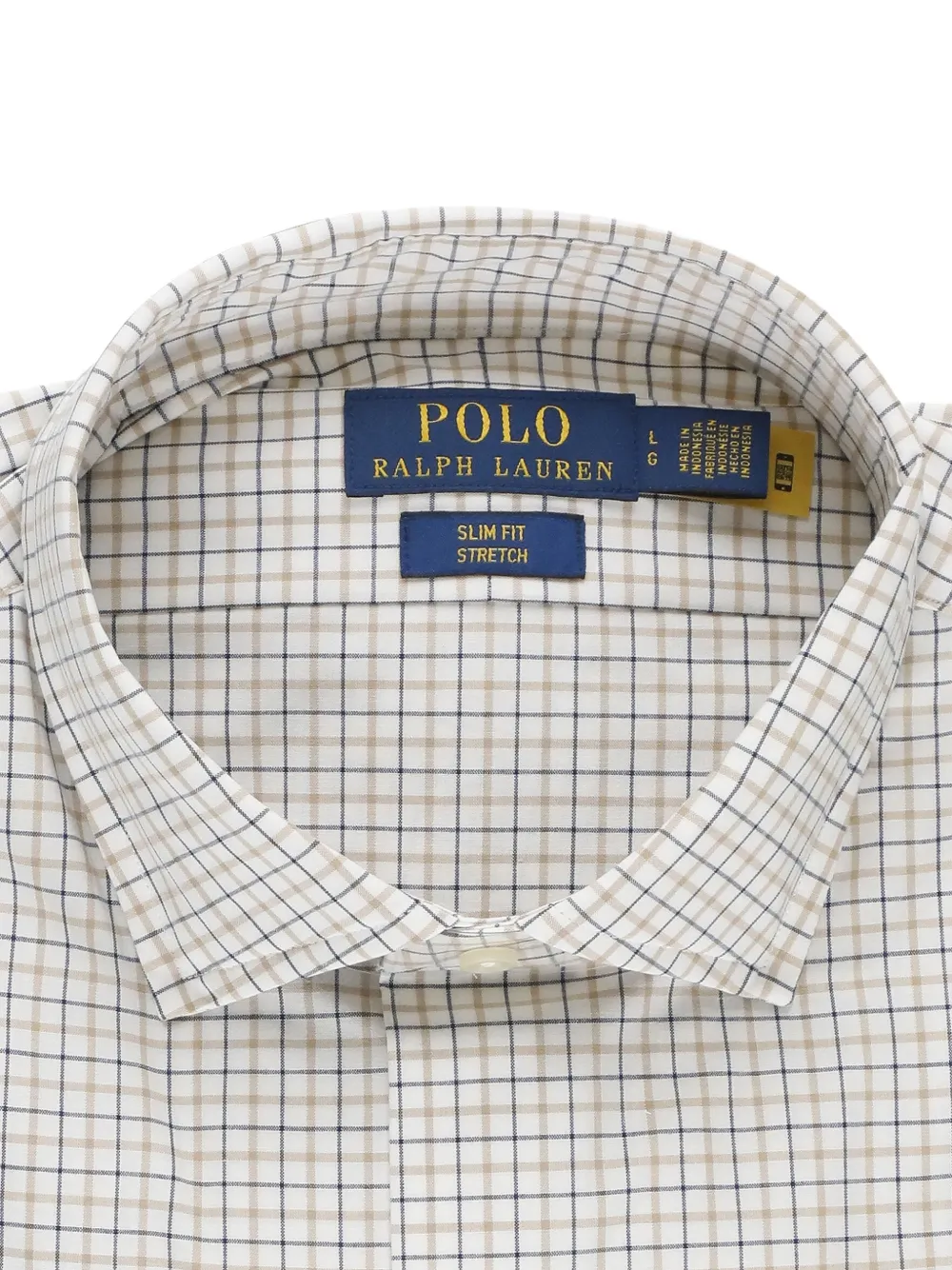 Polo Ralph Lauren Geruit overhemd Wit