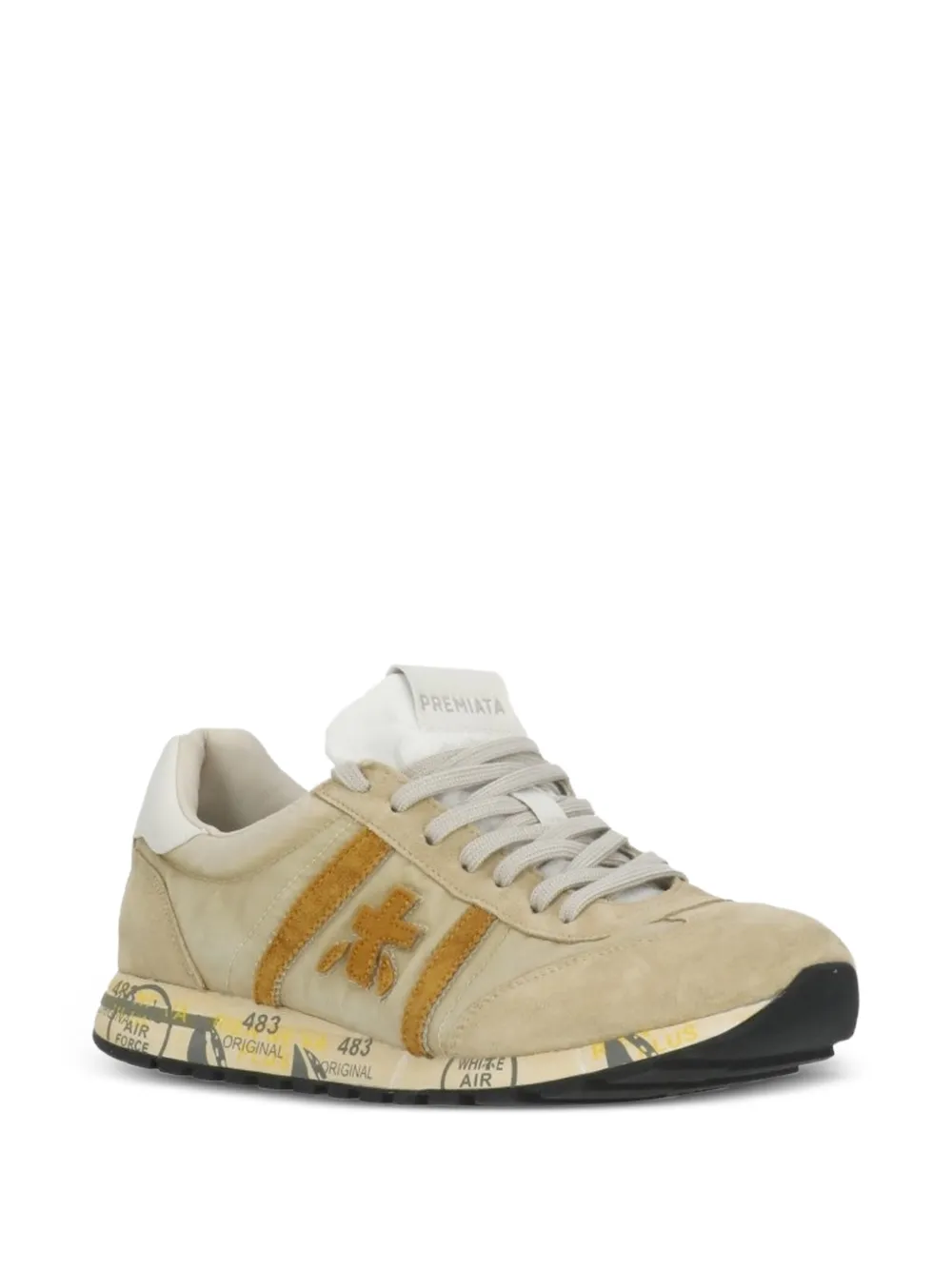 Premiata Lucy 8190 lace-up sneakers Beige