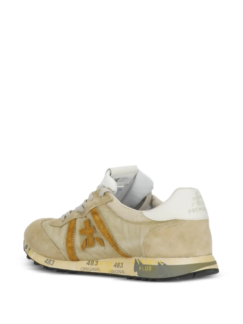 Premiata Lucy 8190 lace-up sneakers Beige
