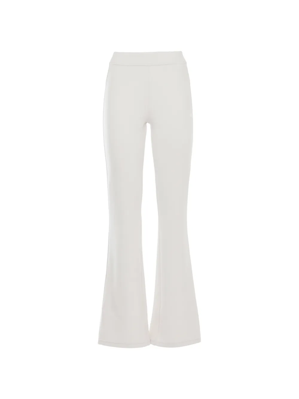 K-Way flared logo trousers - Toni neutri