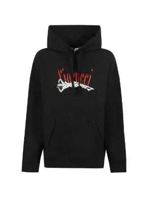 SP5DER Atlanta star-print Hoodie | Black | FARFETCH