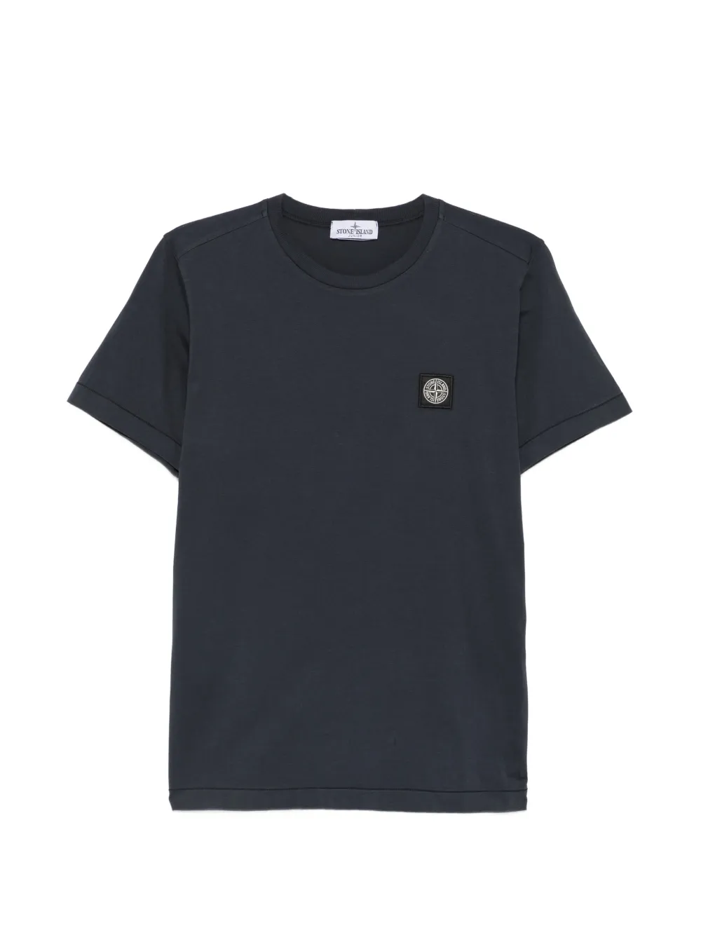 Stone Island Junior crew-neck T-shirt - Blau