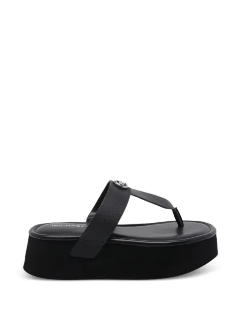 Michael Michael Kors logo-detail open-toe sandals