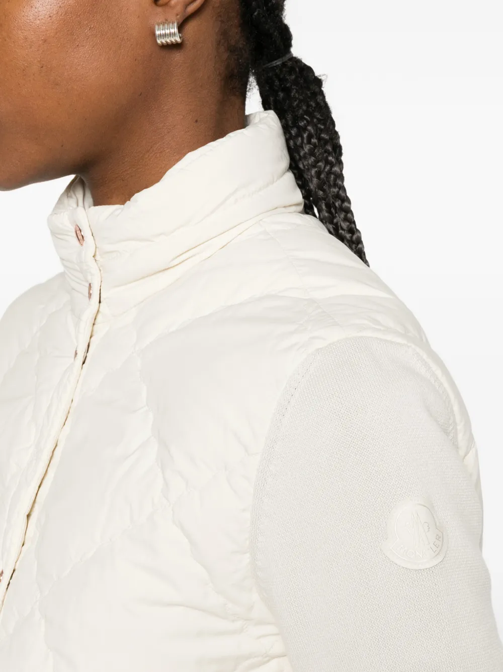 Moncler Gewatteerd jack Beige