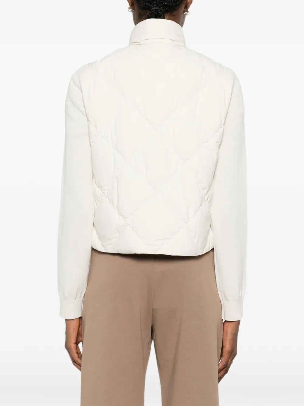 Moncler Gewatteerd jack Beige