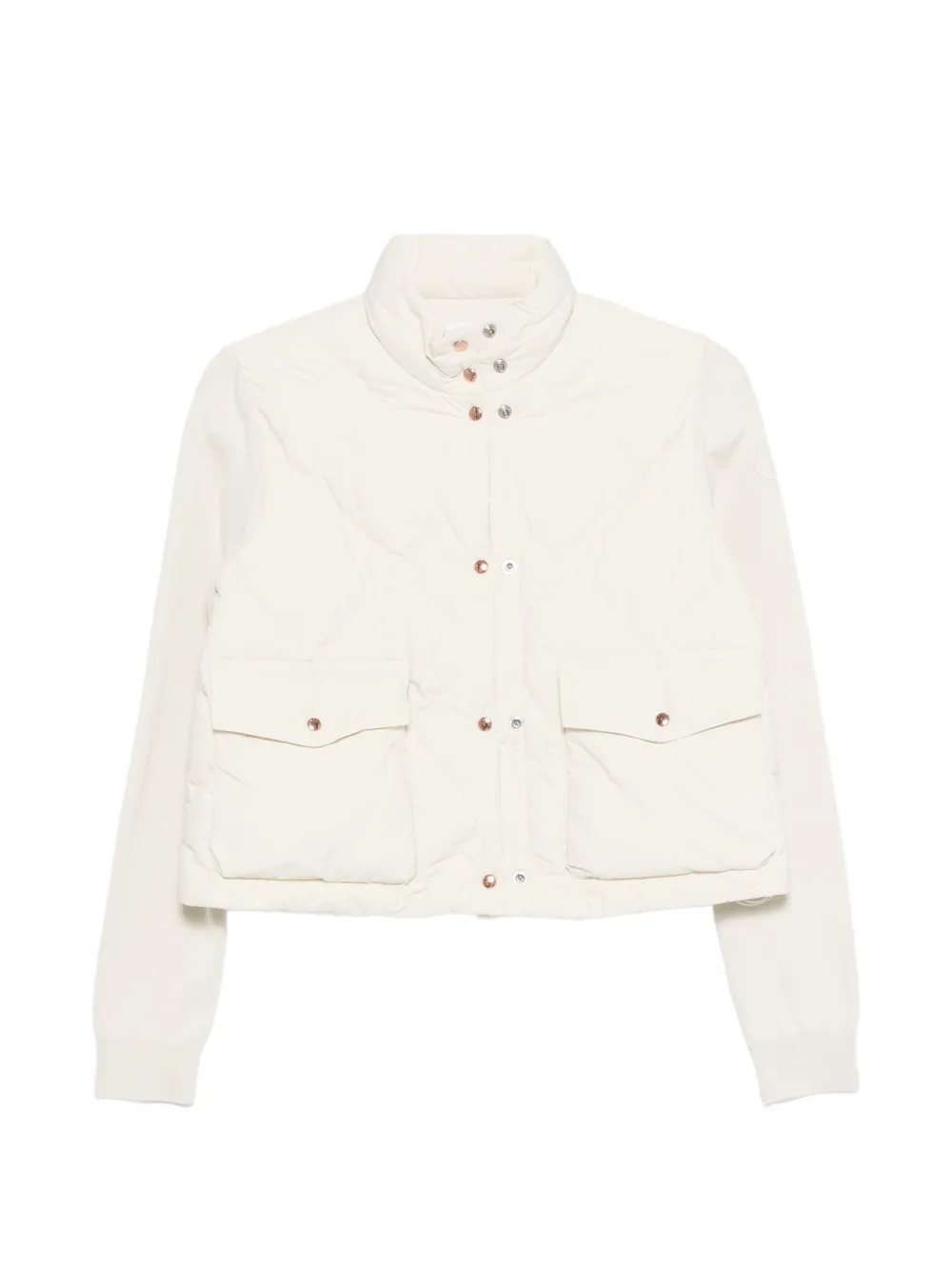 Moncler Gewatteerd jack Beige