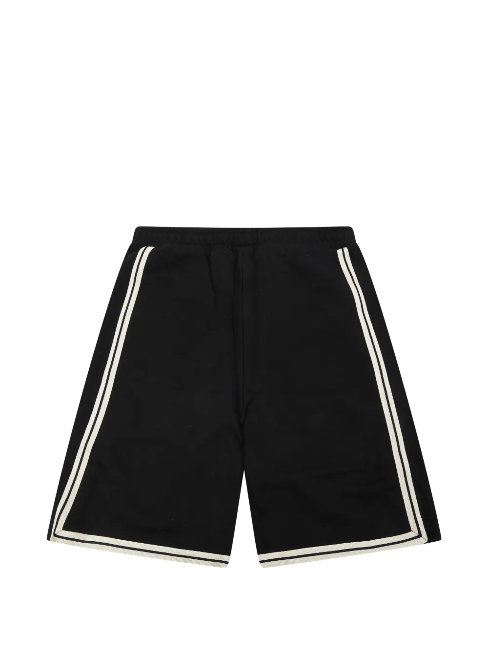 Palm Angels Kids Track shorts met zijstreep Zwart