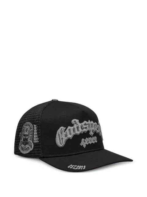 GODSPEED logo-embroidered trucker cap