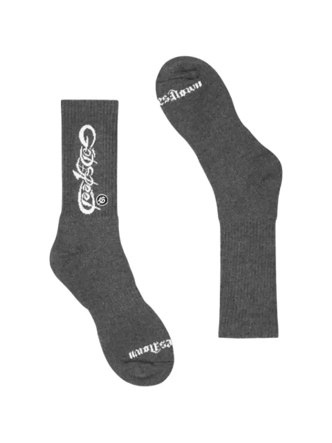 GODSPEED New Age logo-jacquard socks