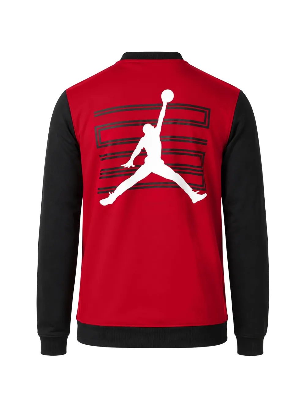 Jordan Jumpman XI press-stud jacket Rood