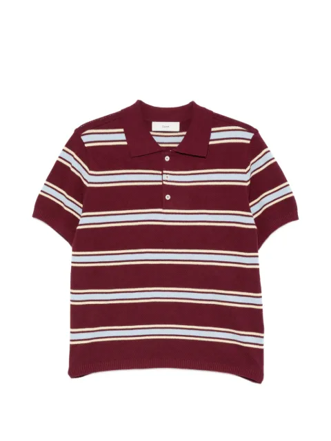 DUNST striped polo shirt