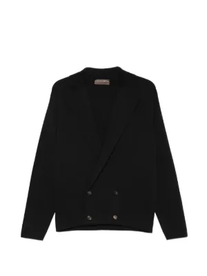 Drumohr ショールカラー カーディガン | ブルー | FARFETCH JP