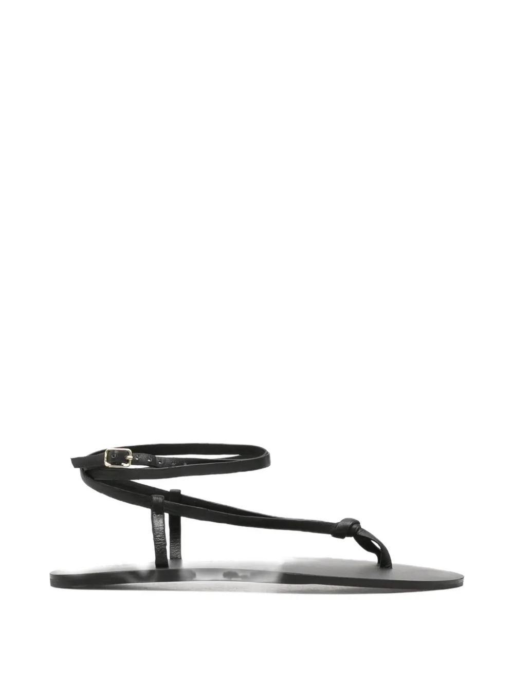 Manebi ankle strap sandals Zwart