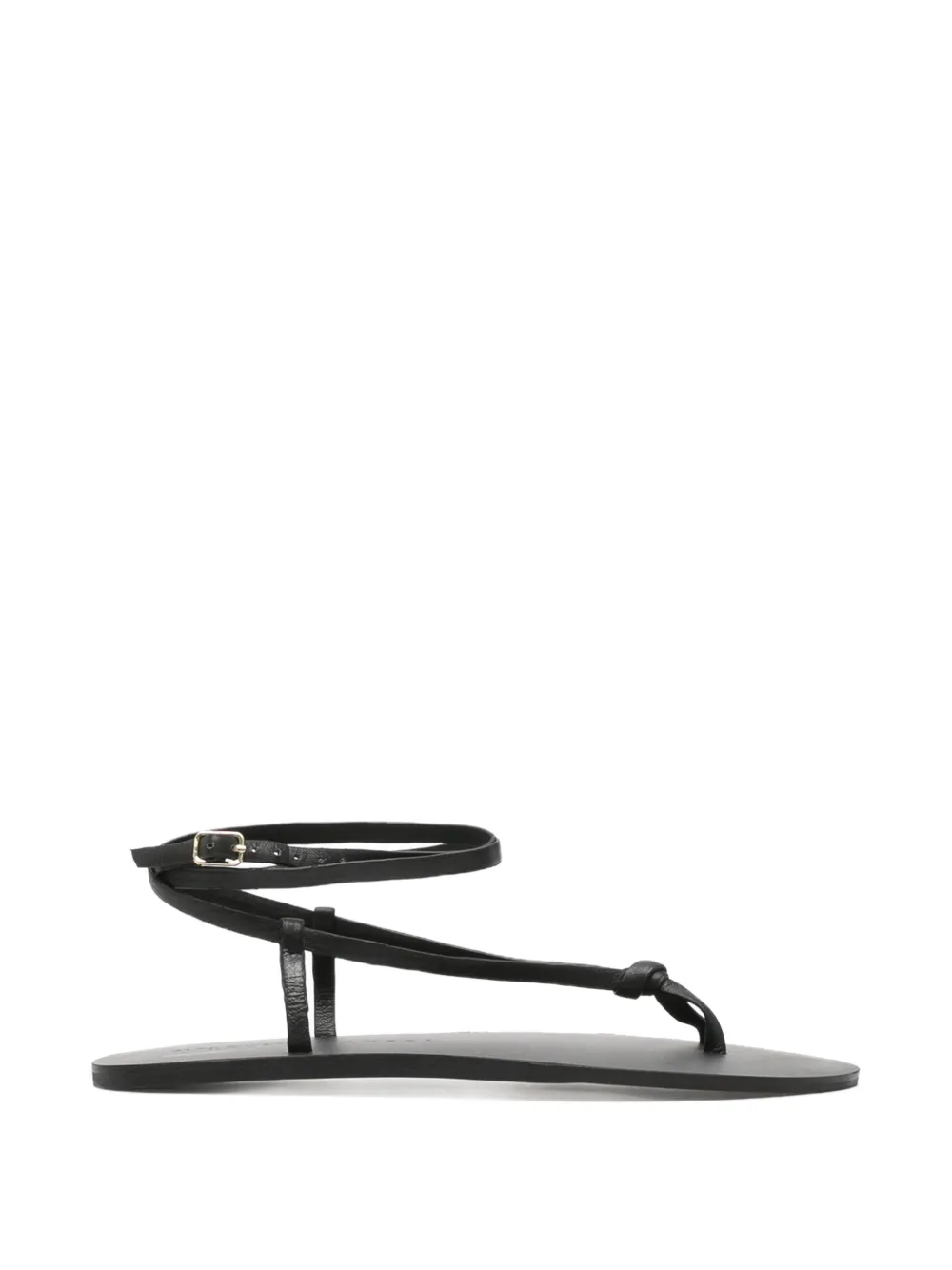 Manebi ankle strap sandals - Black