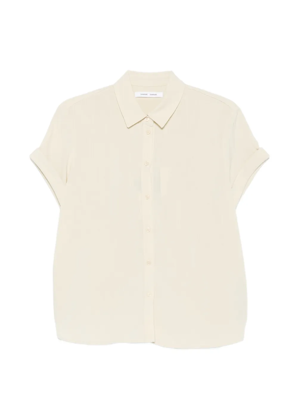 SAMSOE SAMSOE Samajana cuffed shirt - Toni neutri