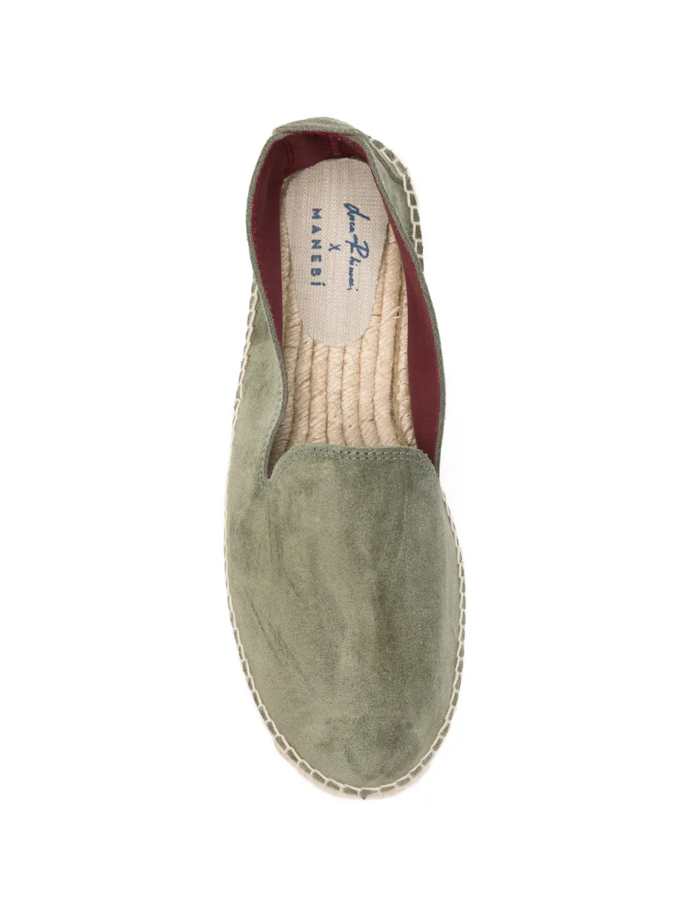 Manebi Tangana flat espadrilles Groen