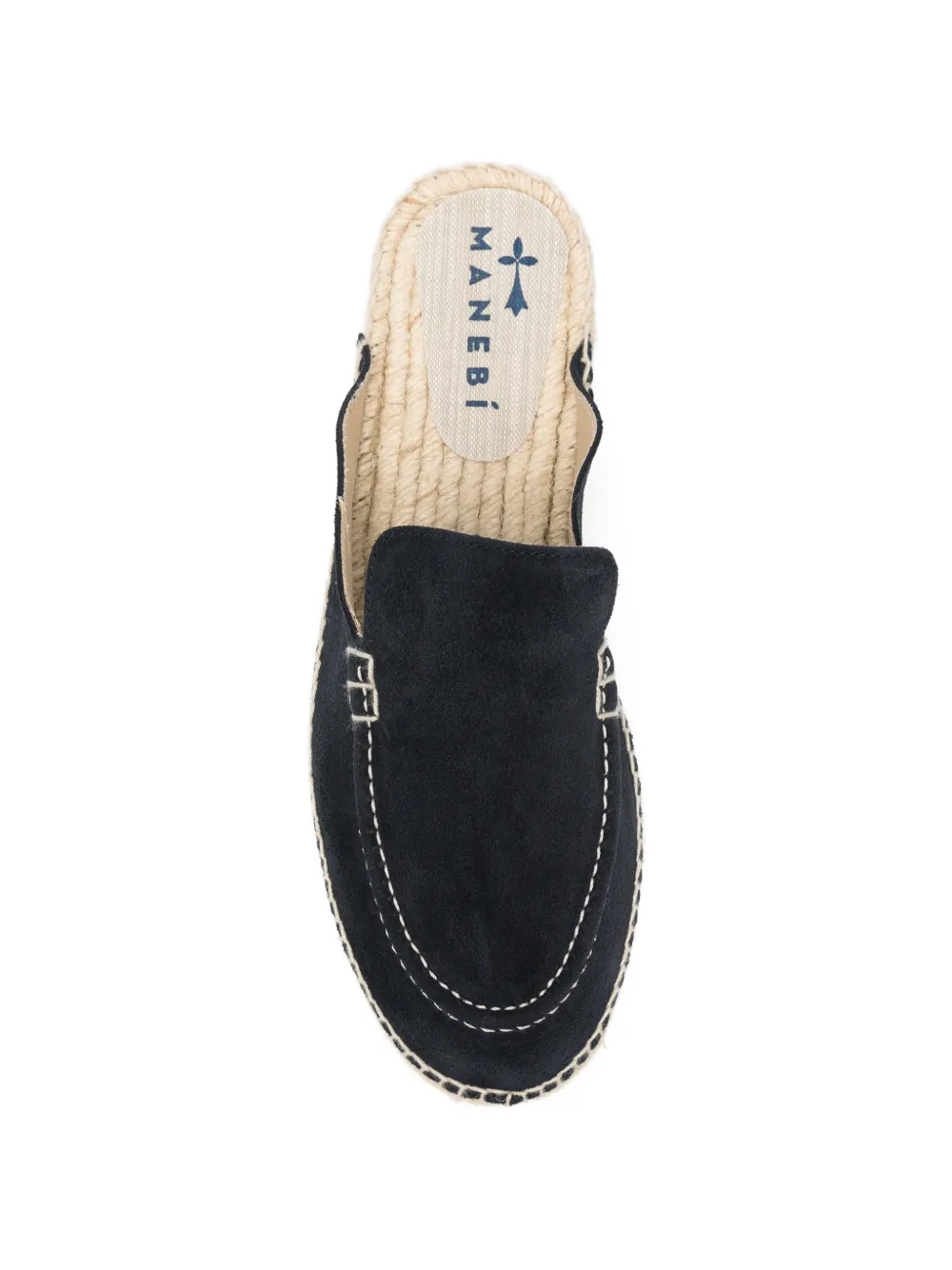 Manebi slip-on espadrilles Blauw