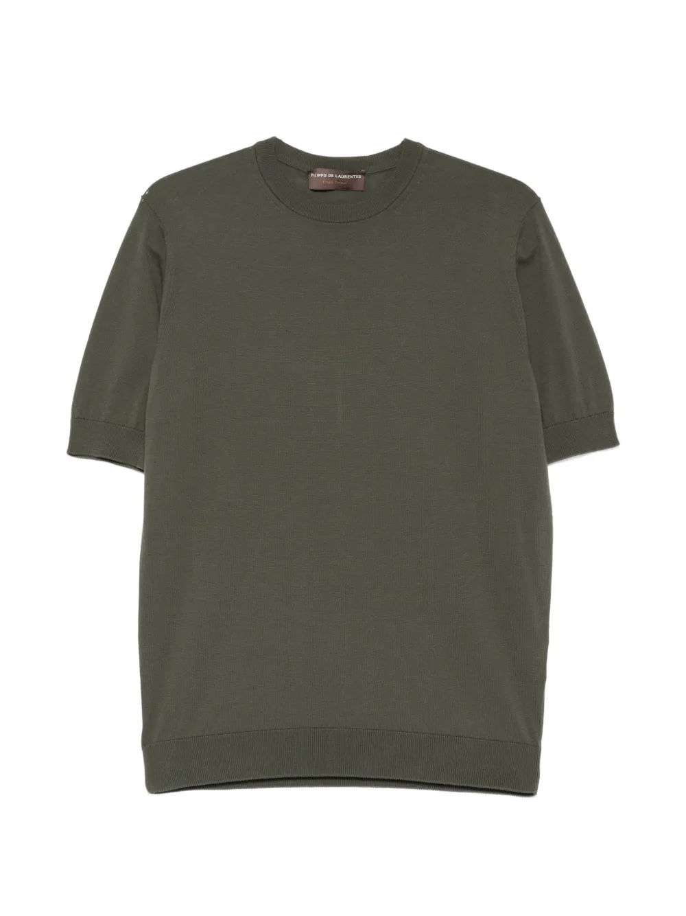 Filippo De Laurentiis crew neck short sleeve T-shirt - Verde