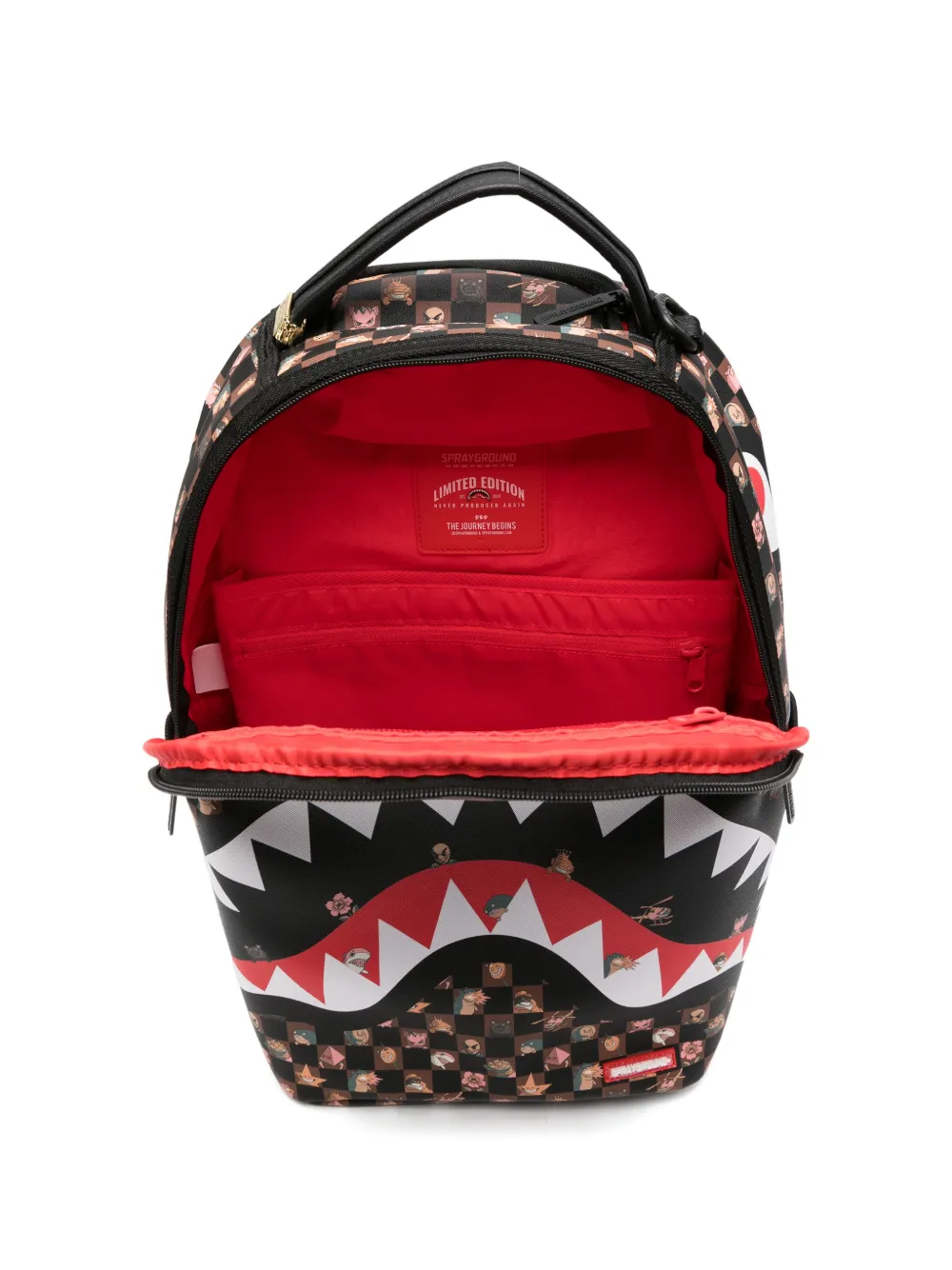 Sprayground Stealth Crew rugzak Zwart