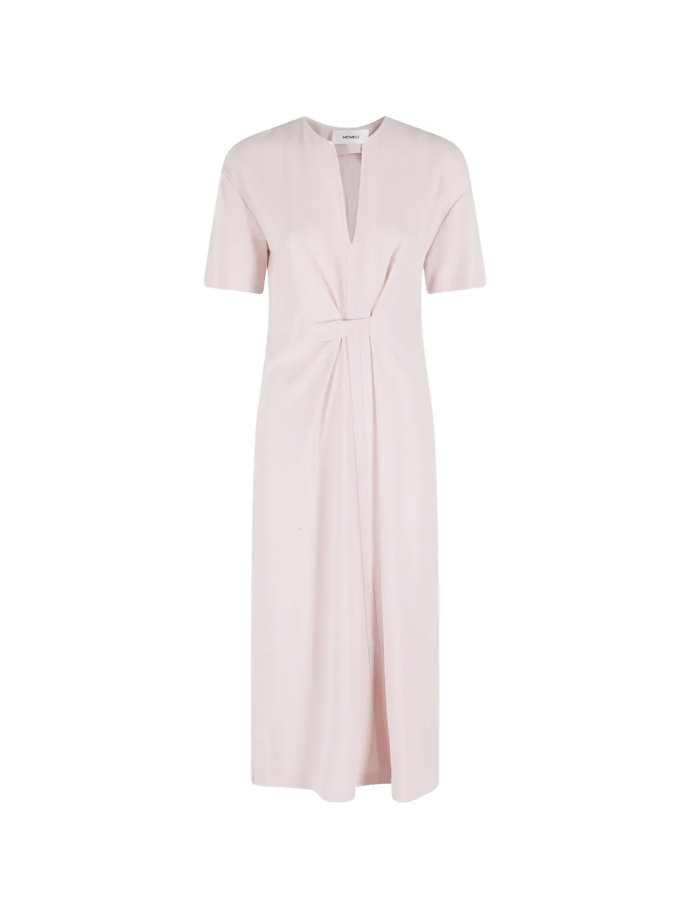 MeimeiJ twist-detail V-neck midi dress - Pink