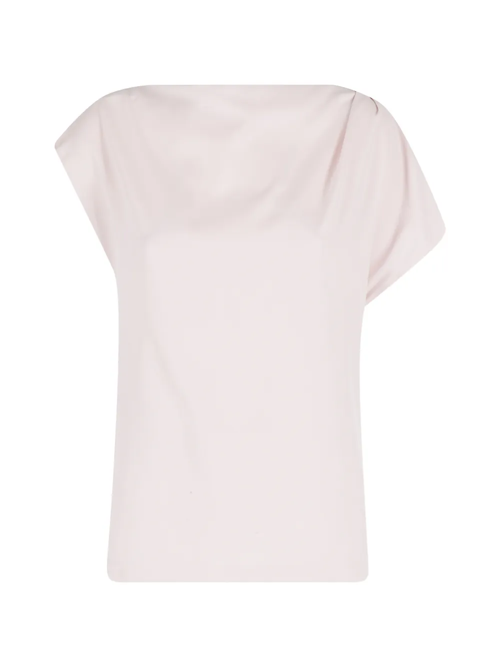 MeimeiJ asymmetric draped blouse - Rosa