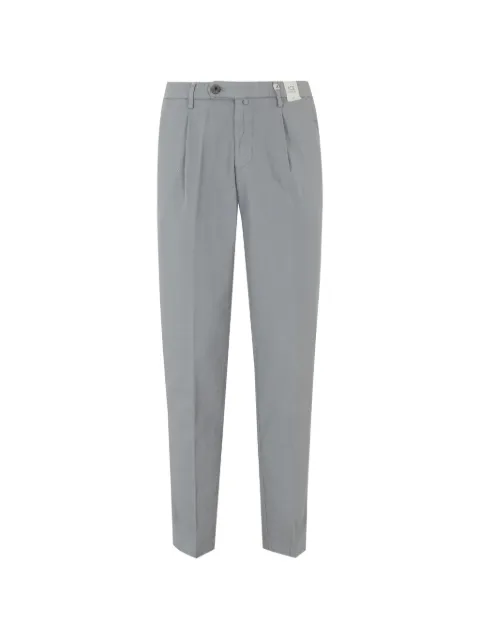 Myths belt-loop pleated trousers