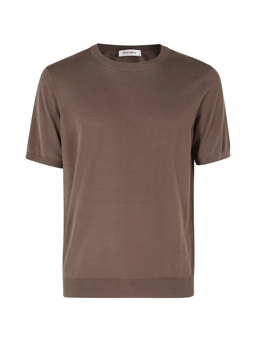 Kangra knitted T-shirt - Marrone