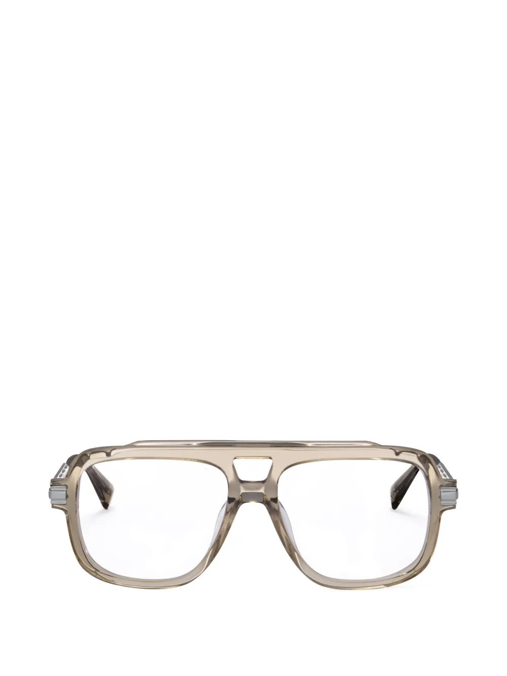 Balmain Eyewear square-frame glasses - Grigio