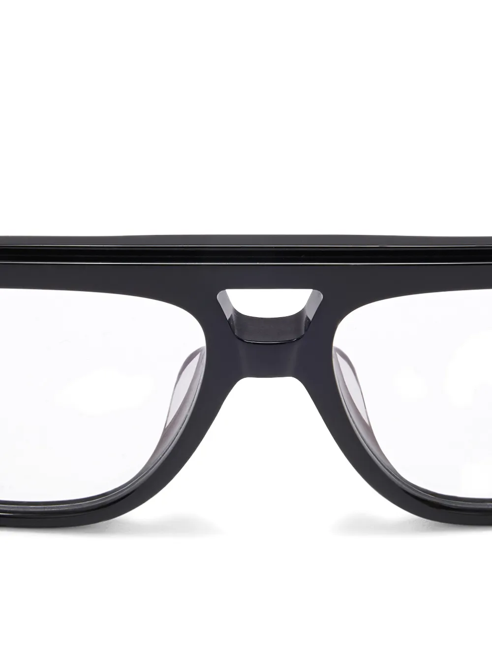  Balmain Eyewear Browline-frame Glasses - Black 