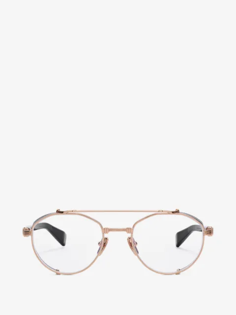 Balmain Eyewear round glasses