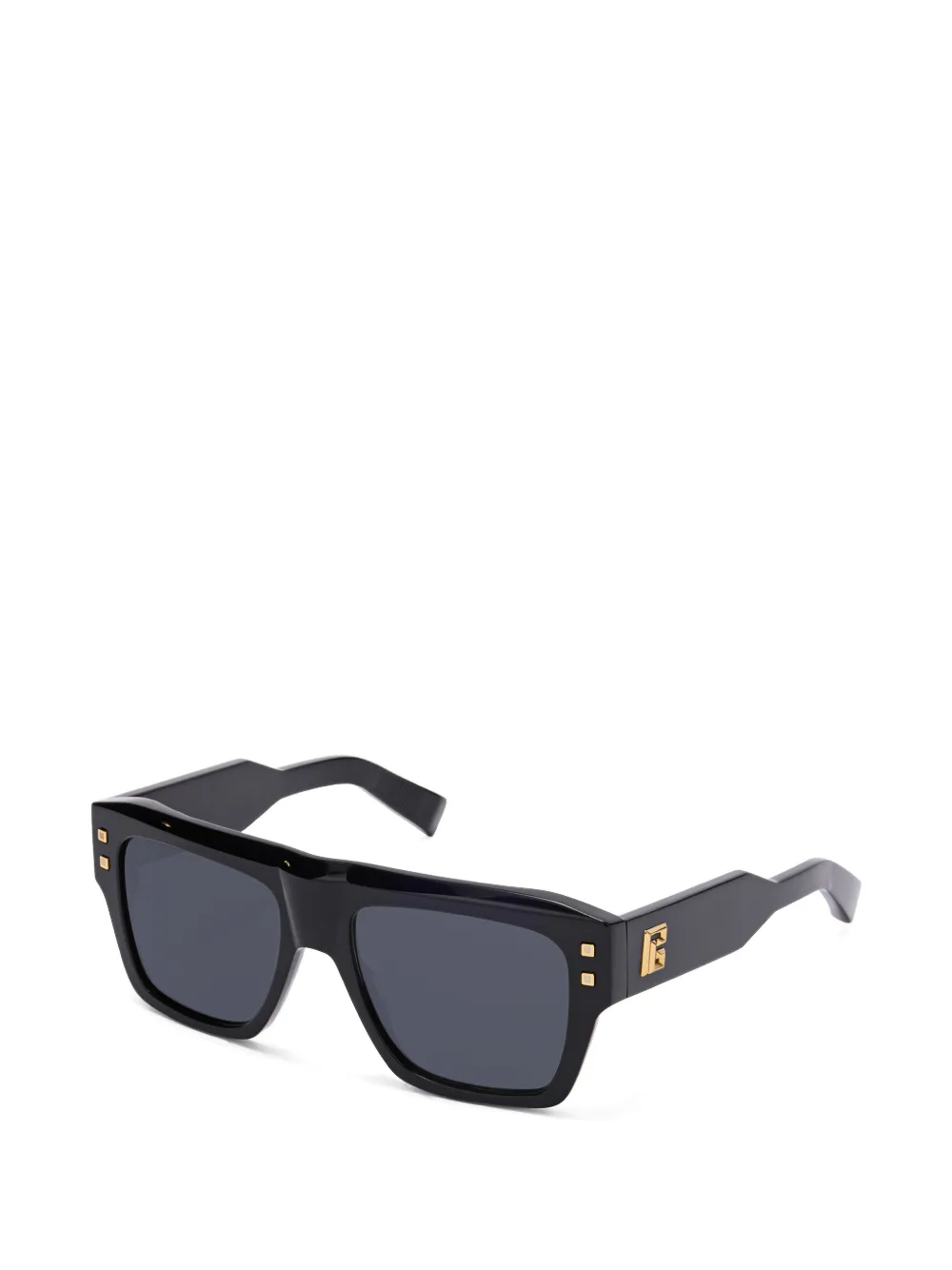Balmain Eyewear Zonnebril met vierkant montuur Zwart