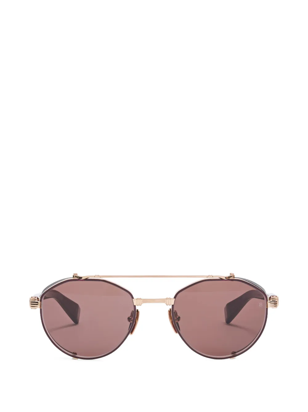Balmain Eyewear double-bridge sunglasses - Oro