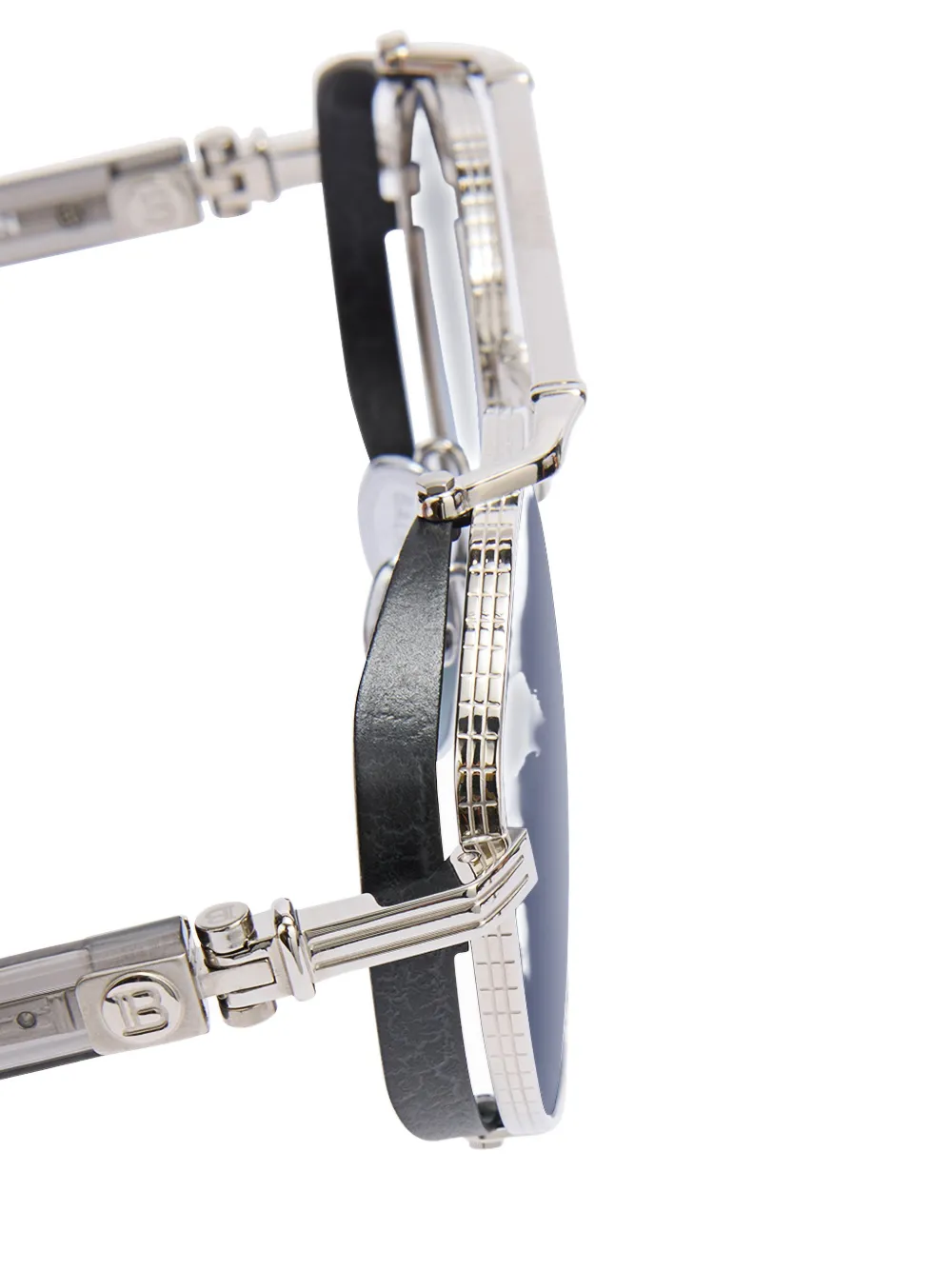  Balmain Eyewear Round-frame Sunglasses - Silver 
