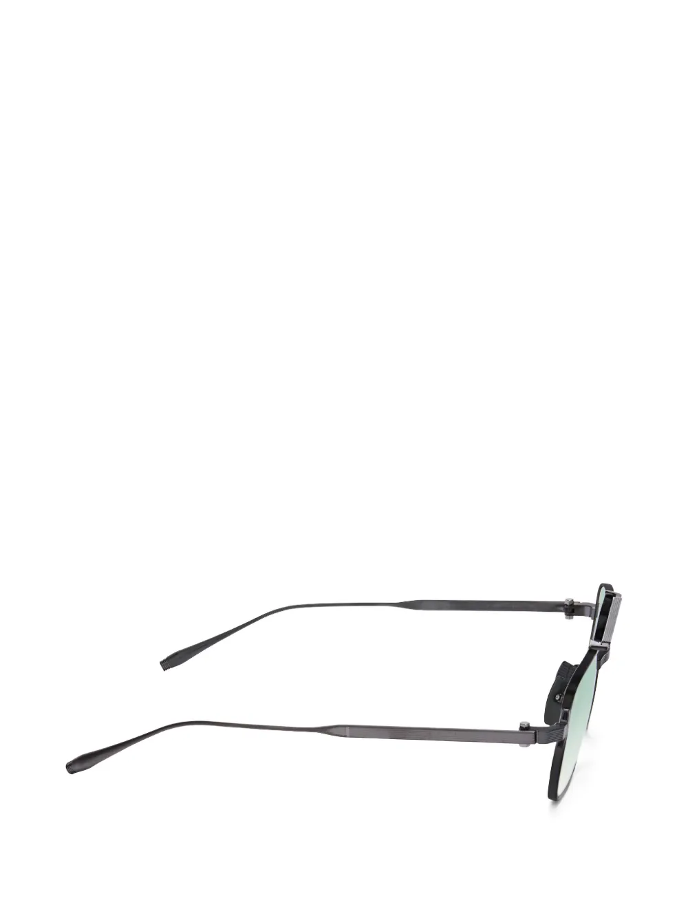  Akoni Proteus Geometric-frame Sunglasses - Silver 