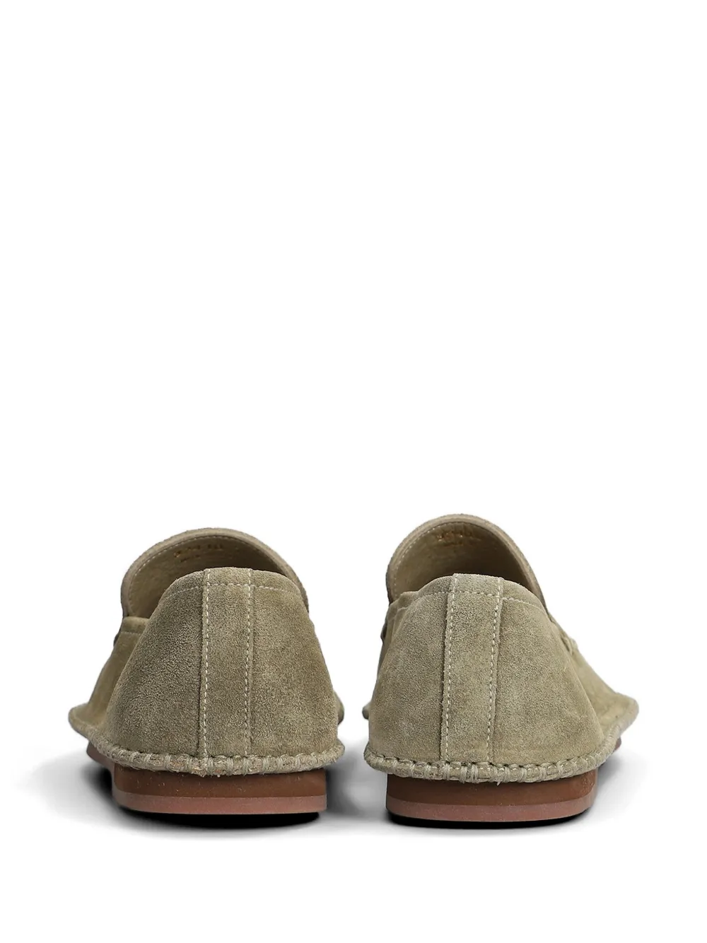 Premiata slip-on suede loafers Groen