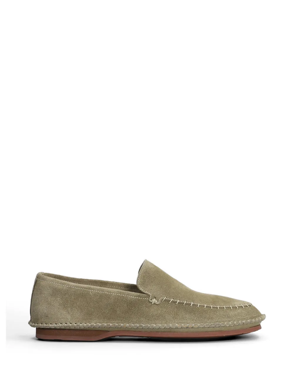 Premiata slip-on suede loafers - Verde